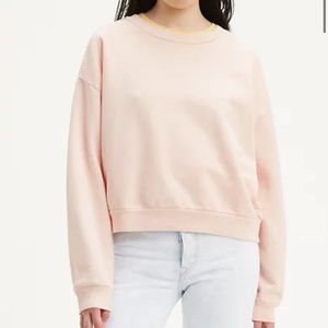 Levi’s light pink sweatshirt/ sweater